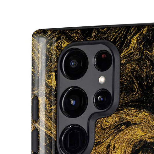 Striped Marble Galaxy S25 Ultra Impact Case